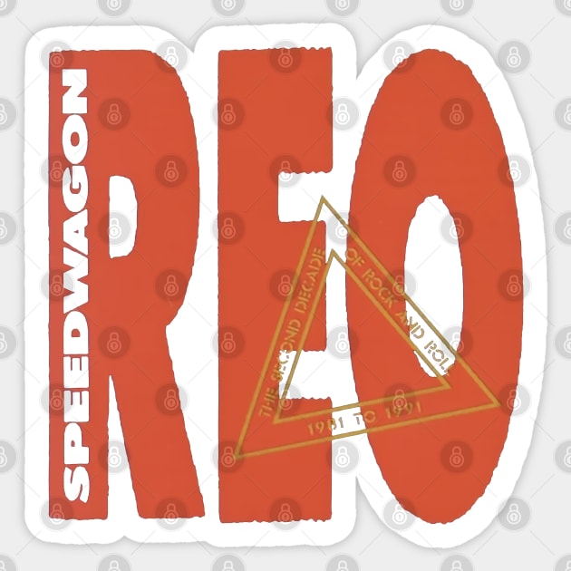 Reo Speedwagon Unicorn Sticker by umarerikstore